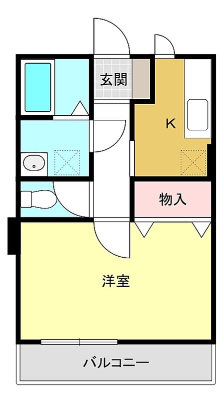 カップルのお客様におすすめの2DKです☆
横浜市営グリーンライン『高田駅』徒歩6分！