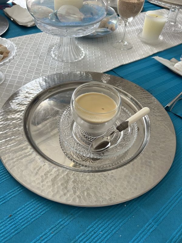 ほうじ茶のブランマンジェ