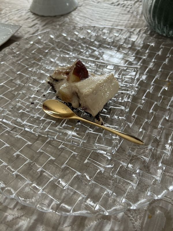 いちじくチーズケーキ