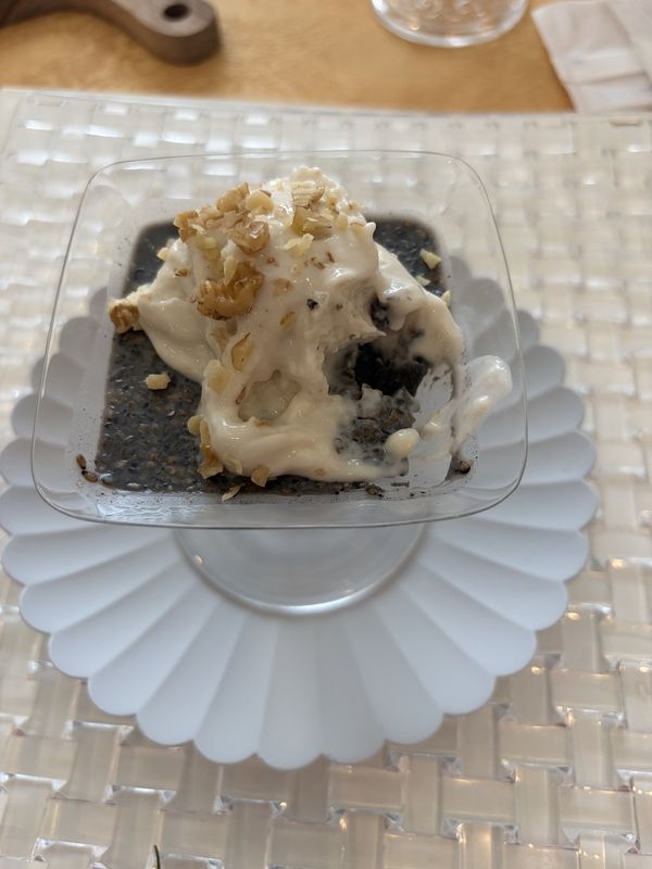 黒胡麻プリン