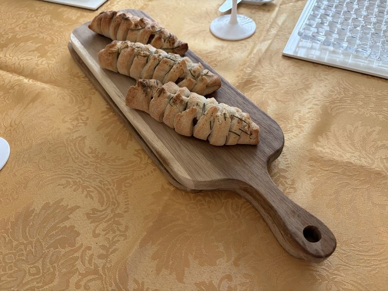 米粉ソーセージパン