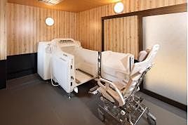 個室浴室の他に機械浴室もご用意しております。
武蔵小杉の老人ホーム