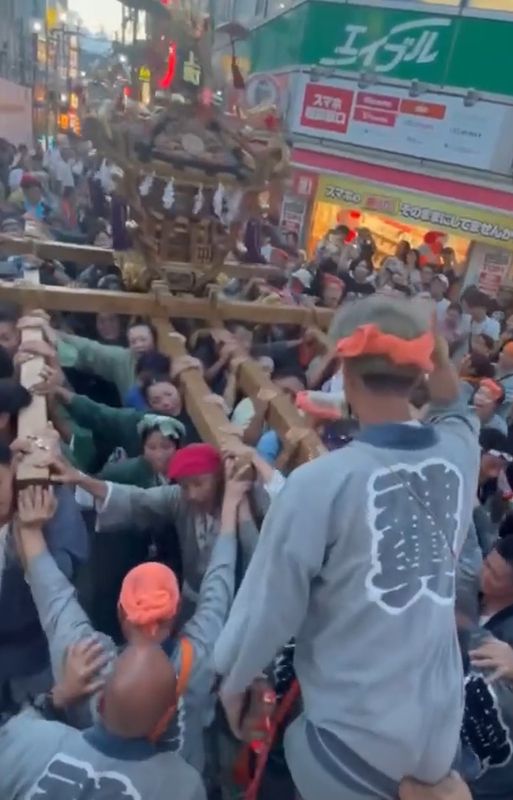 綱島鎮守　諏訪神社御祭礼