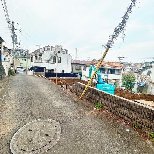 富士塚・全2棟・新築戸建て 前面道路